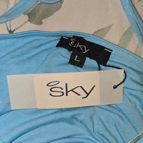 Sky Brand Y2K Inspired Beaded Halter Top Tank Large - Picture 3 of 6